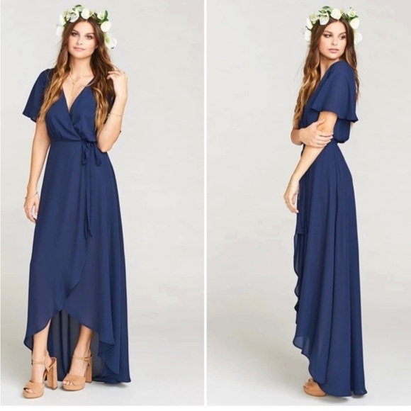 Show me your Mumu Sophia Wrap Dress - Picture 1 of 8